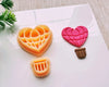 Heart Hot Air Balloon Clay Cutter for Polymer Clay | Valentine's Day 2025 Collection