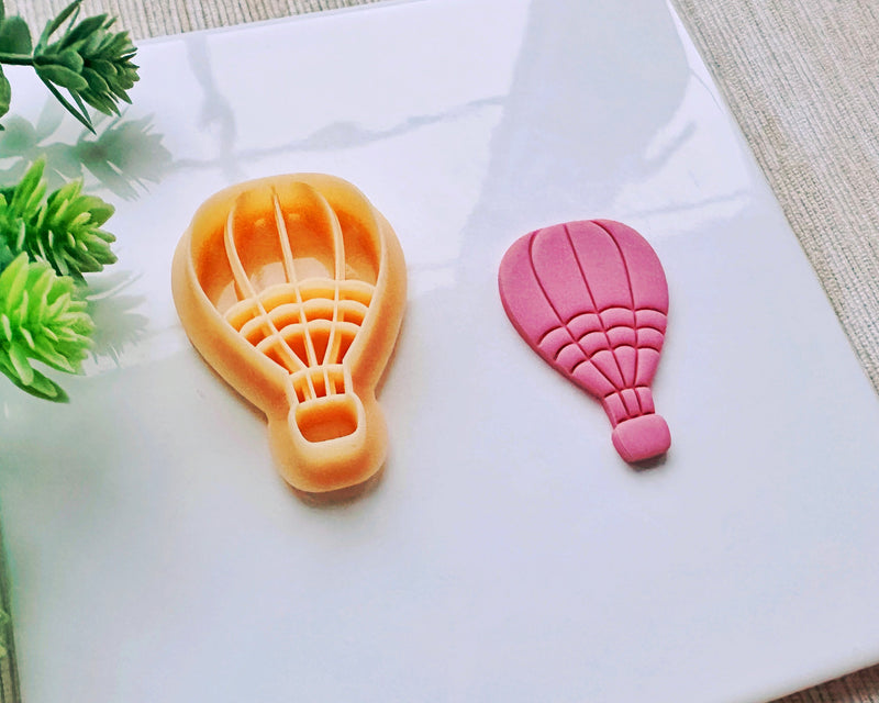 Hot Air Balloon Clay Cutter for Polymer Clay | Valentine's Day 2025 Collection