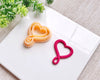 Ribbon Heart Clay Cutter for Polymer Clay | Valentine's Day 2025 Collection