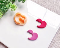 Cut Heart Clay Cutter for Polymer Clay | Valentine's Day 2025 Collection