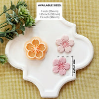 Sakura Cherry Blossom Polymer Clay Cutter