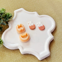 Bunny in Egg Polymer Clay Cutter