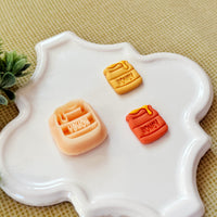 Honey Pot Debossing Polymer Clay Cutter (Honey Jar)