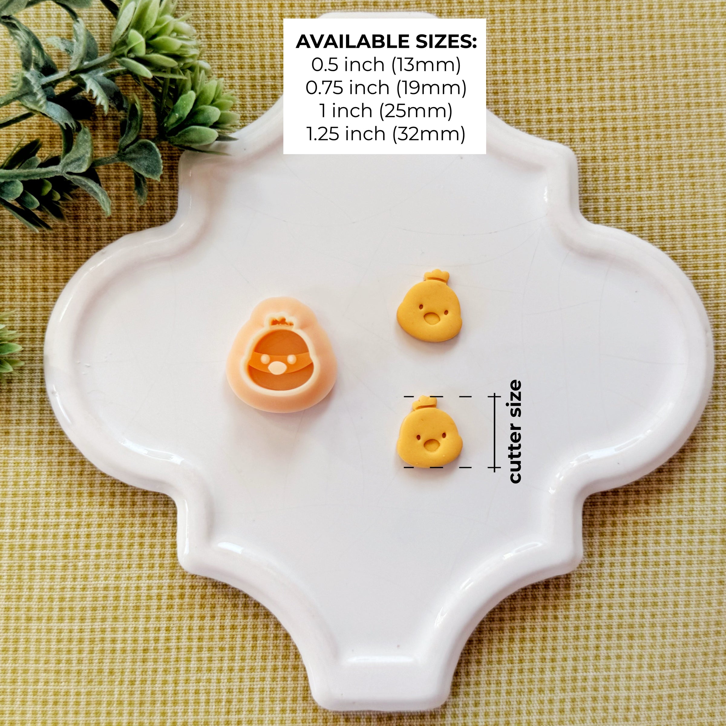 Chubby Chick Polymer Clay Cutter