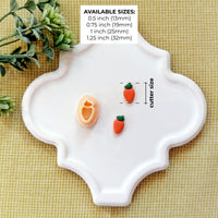 Tiny Carrot Polymer Clay Cutter