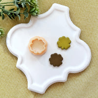 Chubby Four Leaf Clover Polymer Clay Cutter