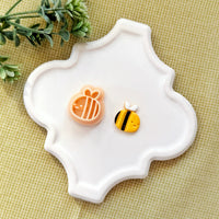 Happy Honeybee Polymer Clay Cutter