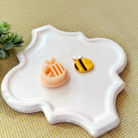 Happy Honeybee Polymer Clay Cutter