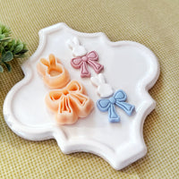 Bunny Bow Polymer Clay Cutter Set