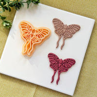 Luna Moth Detailed Embossing Polymer Clay Cutter