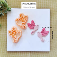 Dove Mirror Set Polymer Clay Cutter