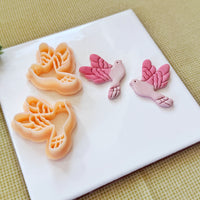 Dove Mirror Set Polymer Clay Cutter