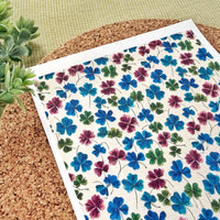 Multicolor Clover Water Soluble Transfer Paper for Polymer Clay (3.9x5 in)