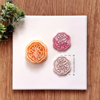 Wild Bouquet Floral Medallion Clay Cutter