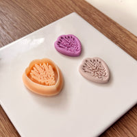 Lavender Bouquet Medallion Clay Cutter