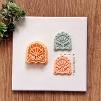Fan Flower Medallion Clay Cutter