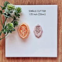 May Birth Flower Lily of the Valley Clay Cutter