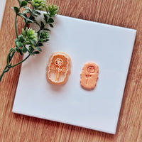 June Birth Flower Rose Clay Cutter