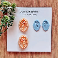 September Birth Flower Aster Clay Cutter