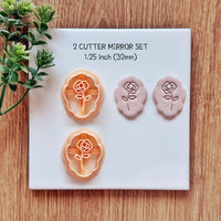 August Birth Flower Poppy Clay Cutter