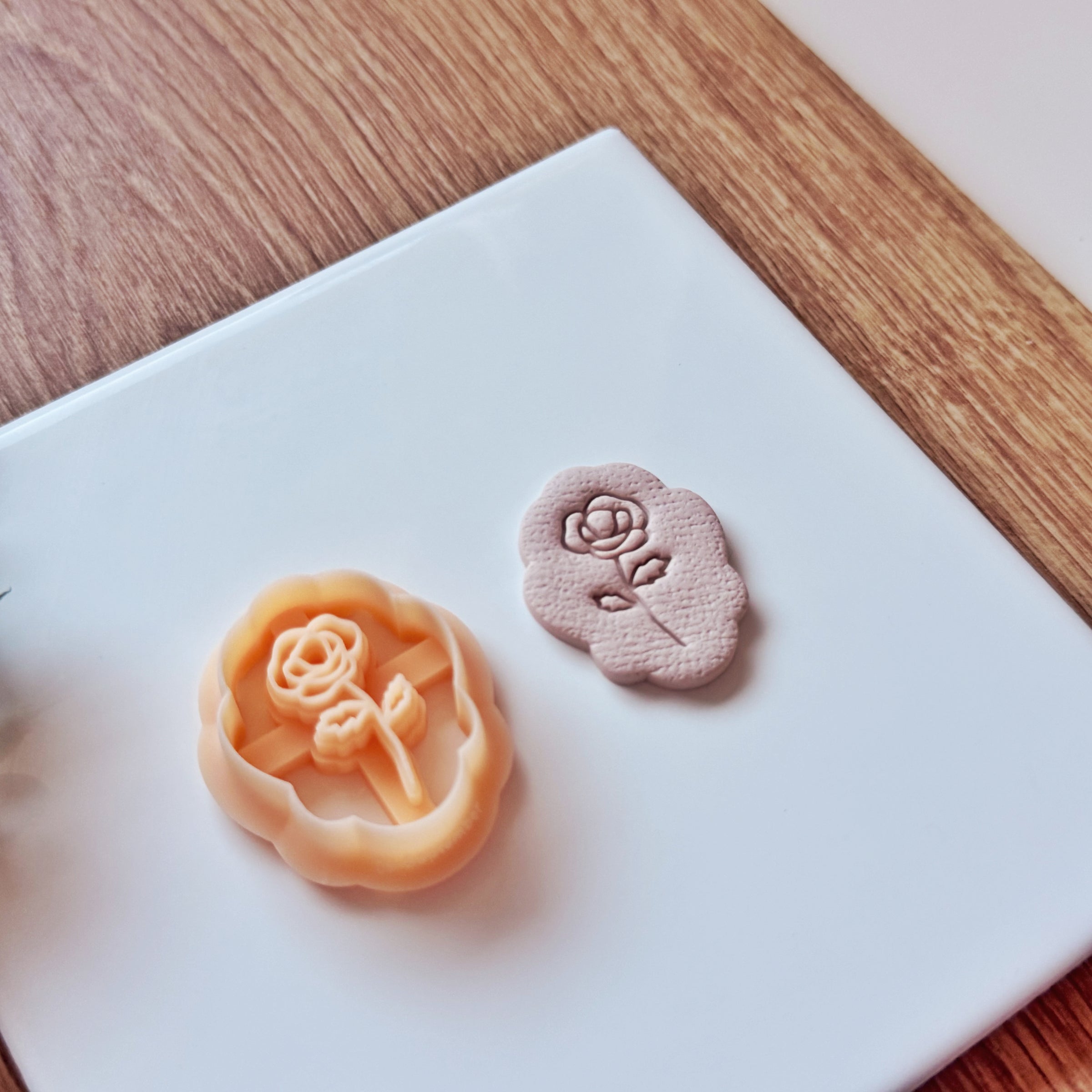 August Birth Flower Poppy Clay Cutter