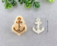 Anchor with Rope Summer Clay Cutter - BabylonCutters - Clay Cutter