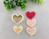 Balloon Hearts Valentine's Day Clay Stamp and Cutter Set - BabylonCutters - Clay Cutter