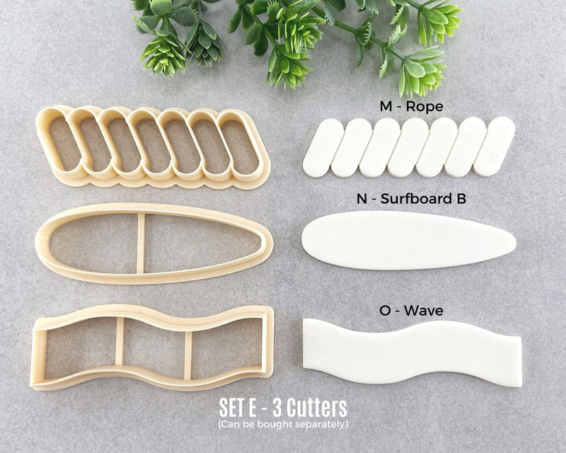 Barrette Hair Clip Clay Cutters - BabylonCutters - Clay Cutter