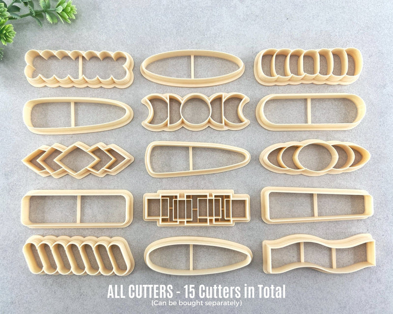 Barrette Hair Clip Clay Cutters - BabylonCutters - Clay Cutter