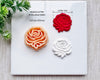 Debossing Rose Clay Cutter for Polymer Clay | Valentine's Day 2025 Collection - BabylonCutters - Clay Cutter