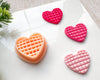 Disco Ball Heart Clay Cutter for Polymer Clay | Valentine's Day 2025 Collection - BabylonCutters - Clay Cutter