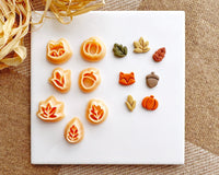 Fall Studs Clay Cutter Bundle - Fall & Halloween 2024 - BabylonCutters - Clay Cutter