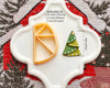 Folding Christmas Tree Cutter - Round Shape - Christmas 2024 - BabylonCutters - Clay Cutter