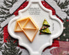 Folding Christmas Tree Cutter - Triangle Shape - Christmas 2024 - BabylonCutters - Clay Cutter