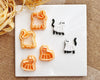 Ghost Cat Clay Cutter Set - Fall & Halloween 2024 - BabylonCutters - Clay Cutter