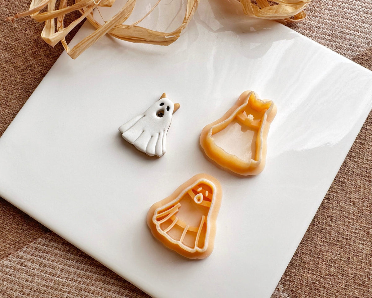 Ghost Dog Clay Cutter Set - August Mini Launch - BabylonCutters - Clay Cutter