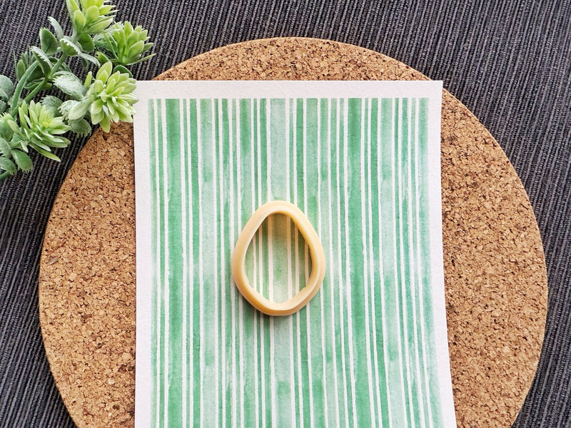 Green Striped Polymer Clay Transfer Sheet – St. Patrick’s Day Design - BabylonCutters - Transfer Sheets