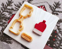 Mitten Keyring Clay Cutter Set - Christmas 2024 - BabylonCutters - Clay Cutter