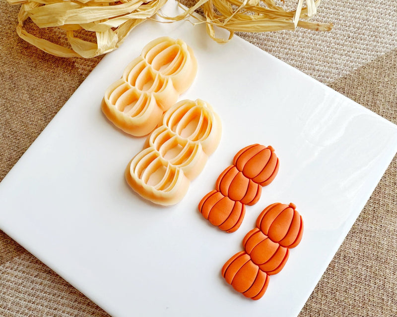 Pumpkin Stack Clay Cutter - Fall & Halloween 2024 - BabylonCutters - Clay Cutter