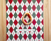 Red & Green Argyle Plaid Polymer Clay Transfer Sheet - Christmas 2024 - BabylonCutters - Transfer Sheets