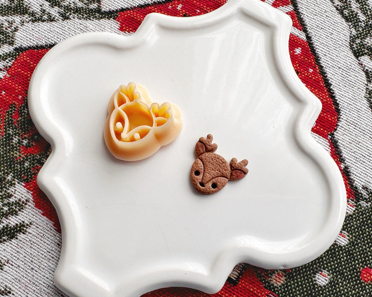 Reindeer Clay Cutter - Christmas 2024 - BabylonCutters - Clay Cutter