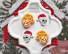 Skull Santa Clay Cutter - Christmas 2024 - BabylonCutters - Clay Cutter