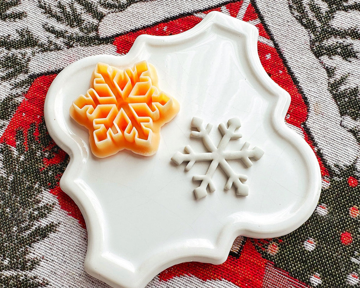 Thin Snowflake Clay Cutter - Christmas 2024 - BabylonCutters - Clay Cutter