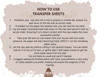 Butterflies Transfer Sheet