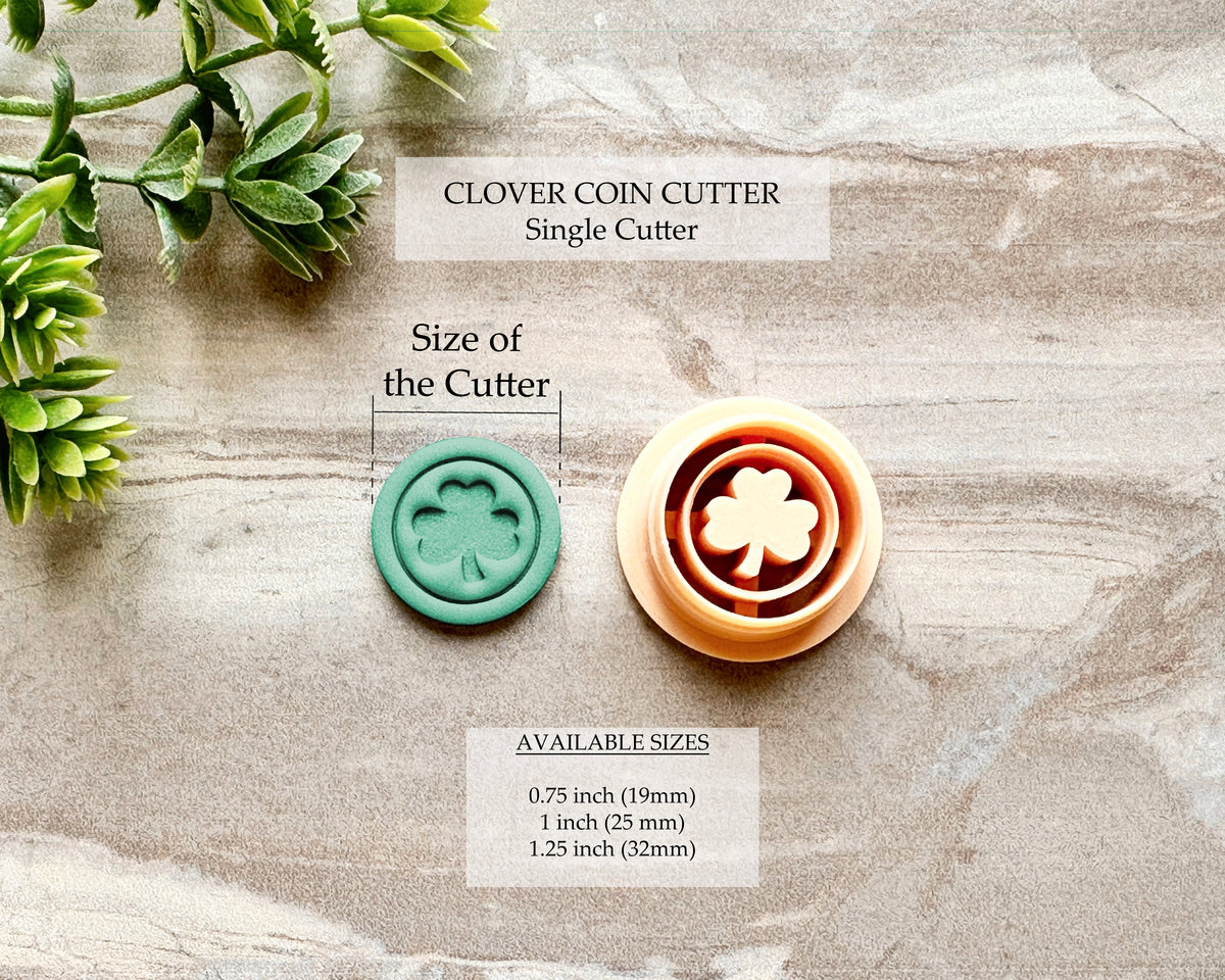 Lucky Coin Clay Cutters - St Patrick 2023