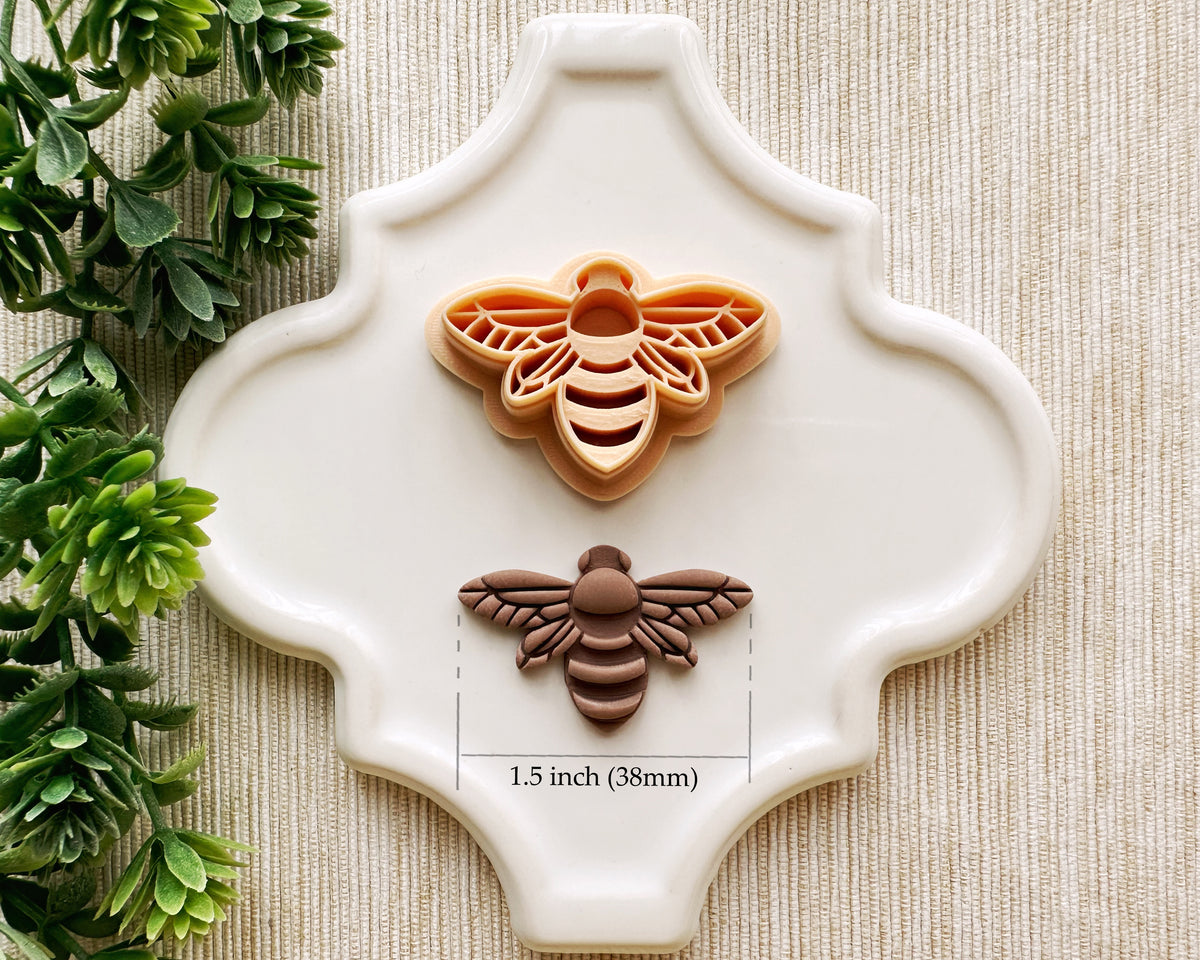 Embossing Bee Spring Clay Cutter - Spring 2023