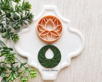 Lotus Flower Donut Spring Clay Cutter - Spring 2023