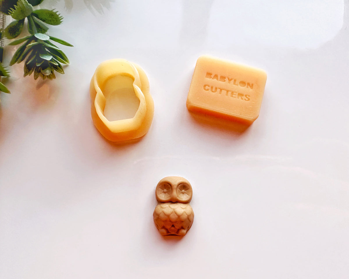 Owl 3D Clay Cutter & Mold - 3D Cutters