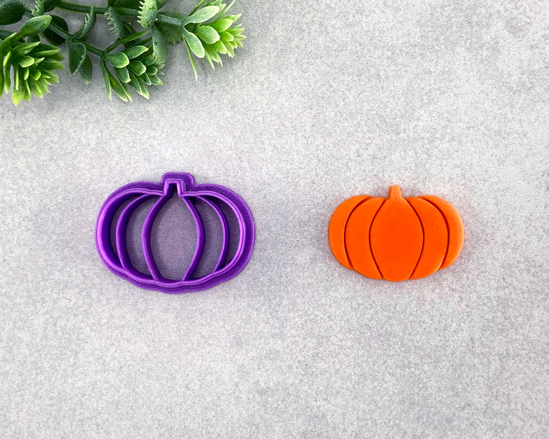 Halloween Pumpkin Polymer Clay Cutter