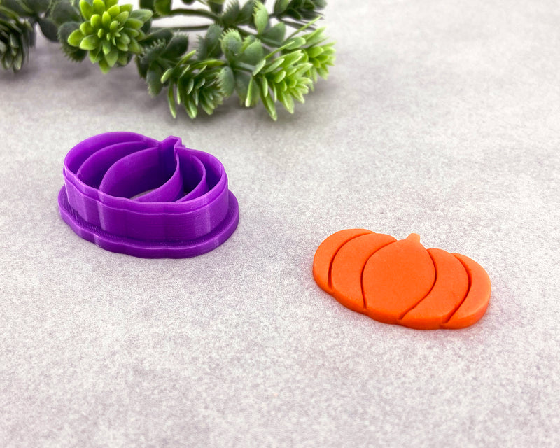 Halloween Pumpkin Polymer Clay Cutter